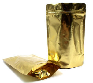 De gouden Aluminium Resealable Verpakkende Zakken ruiken Bewijs voor Hennep/Kruidwierookbrandkast